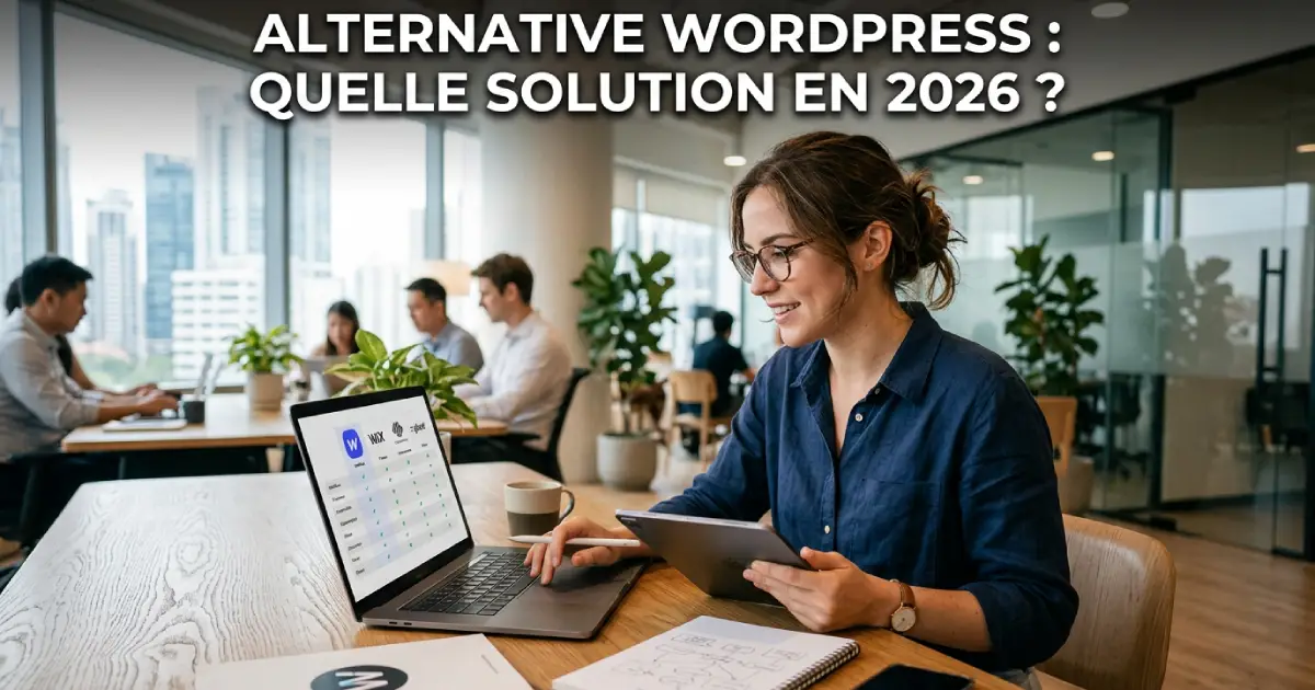 Alternative WordPress: quelle solution pour un artisan en 2026?
