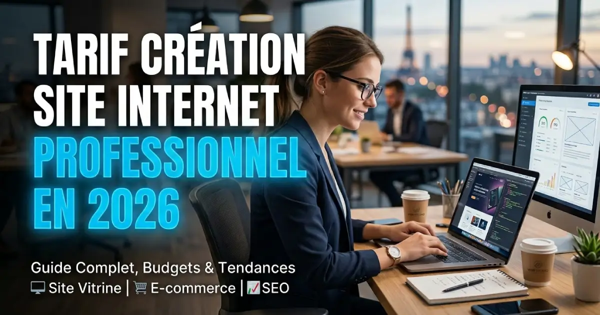 Combien coûte un site internet par mois ? Vrais prix 2026
