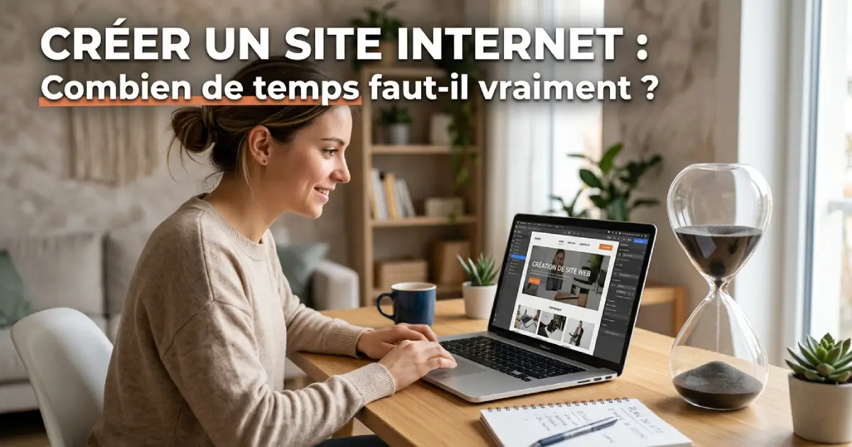 Créer un site internet : combien de temps faut-il vraiment ?