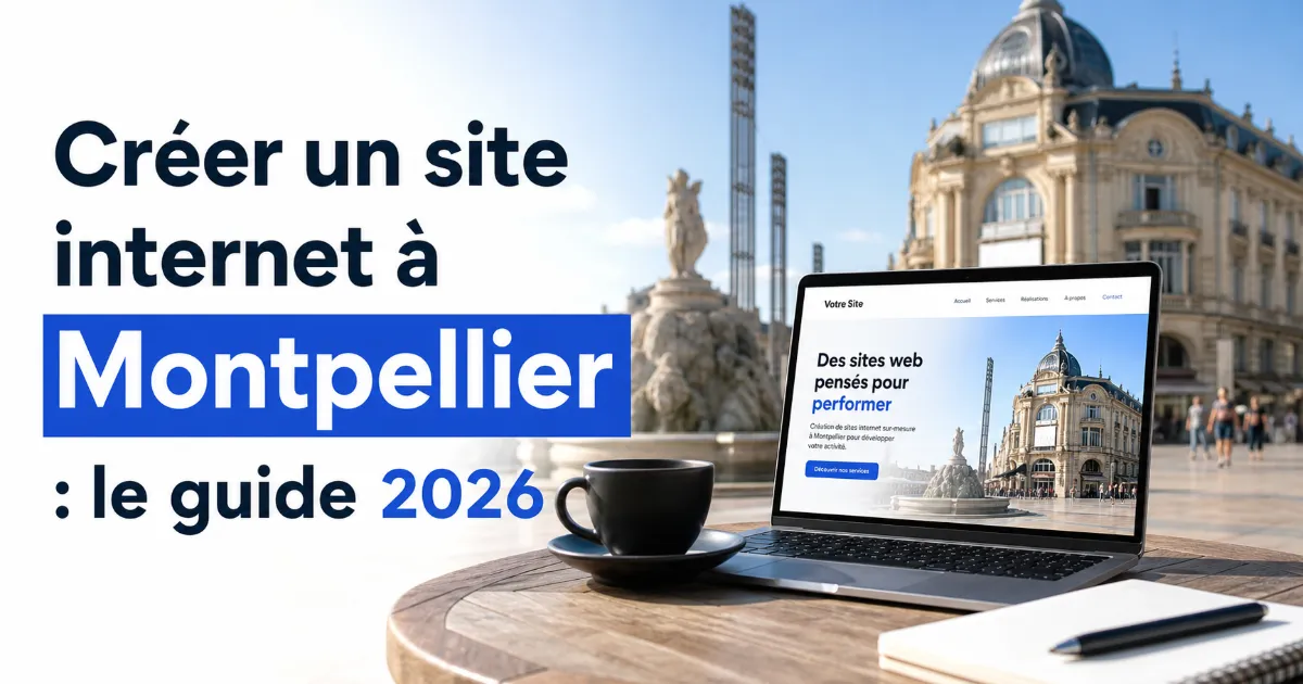 Créer un site internet à Montpellier&nbsp;: le guide 2026