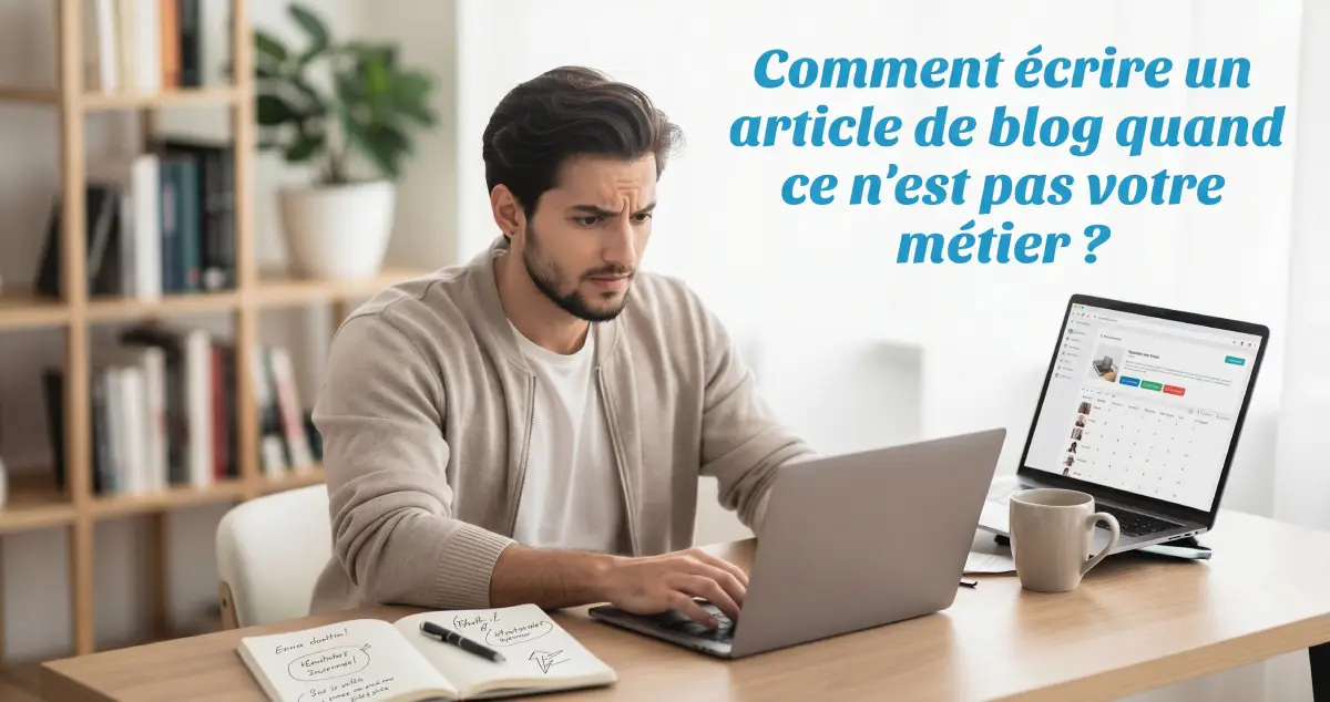 Comment écrire un article de blog quand ce n'est pas votre métier