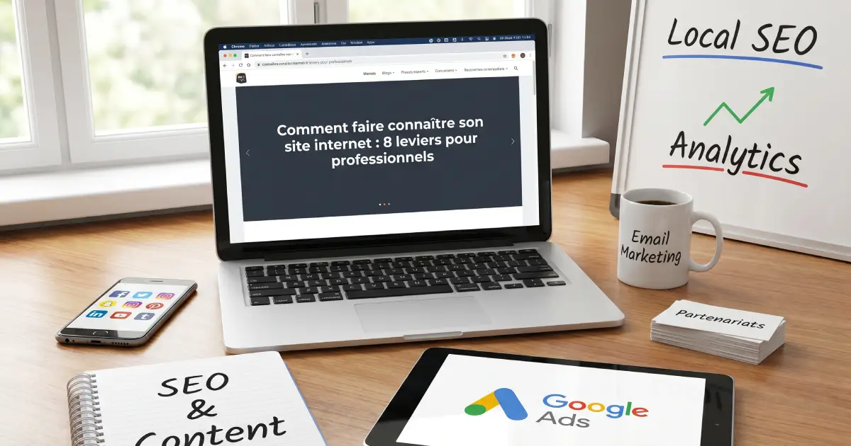 Faire connaître son site internet : 8 leviers clés