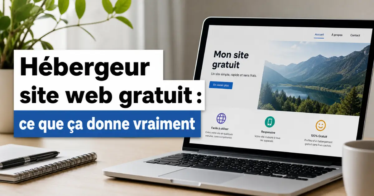 Hébergeur site web gratuit : ce que ça donne vraiment