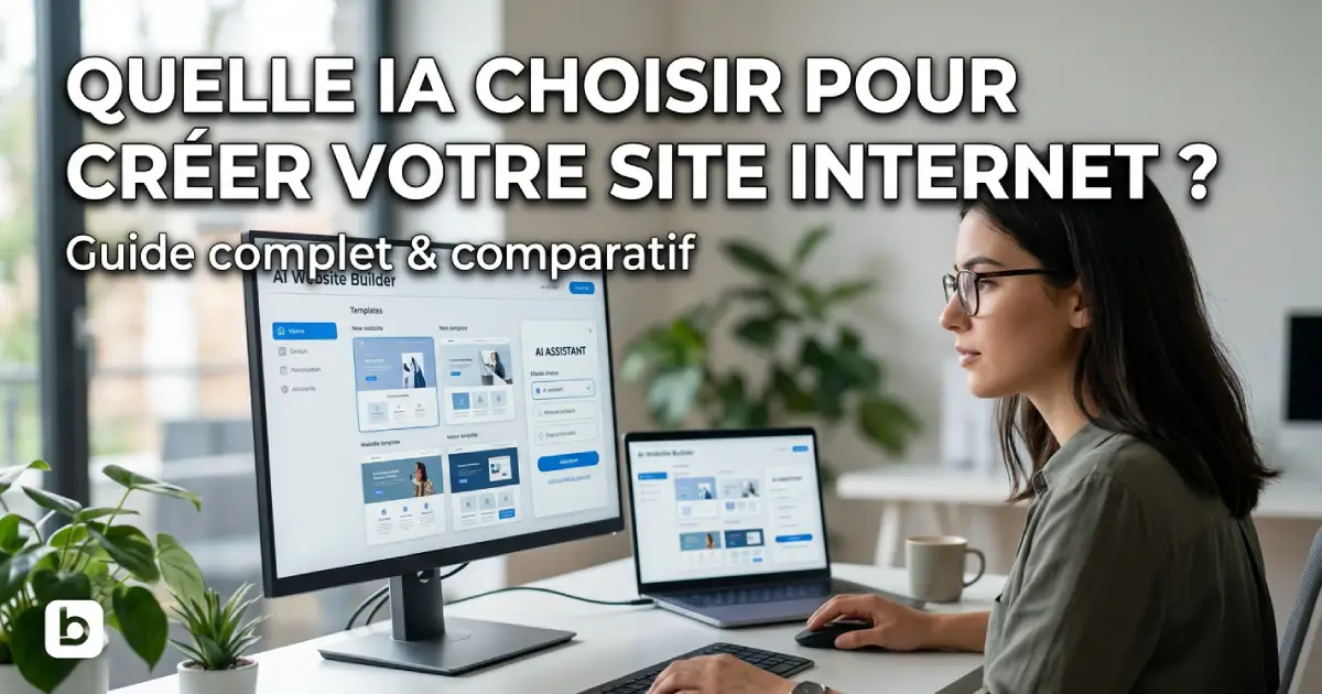 Quelle IA choisir pour créer votre site internet ?