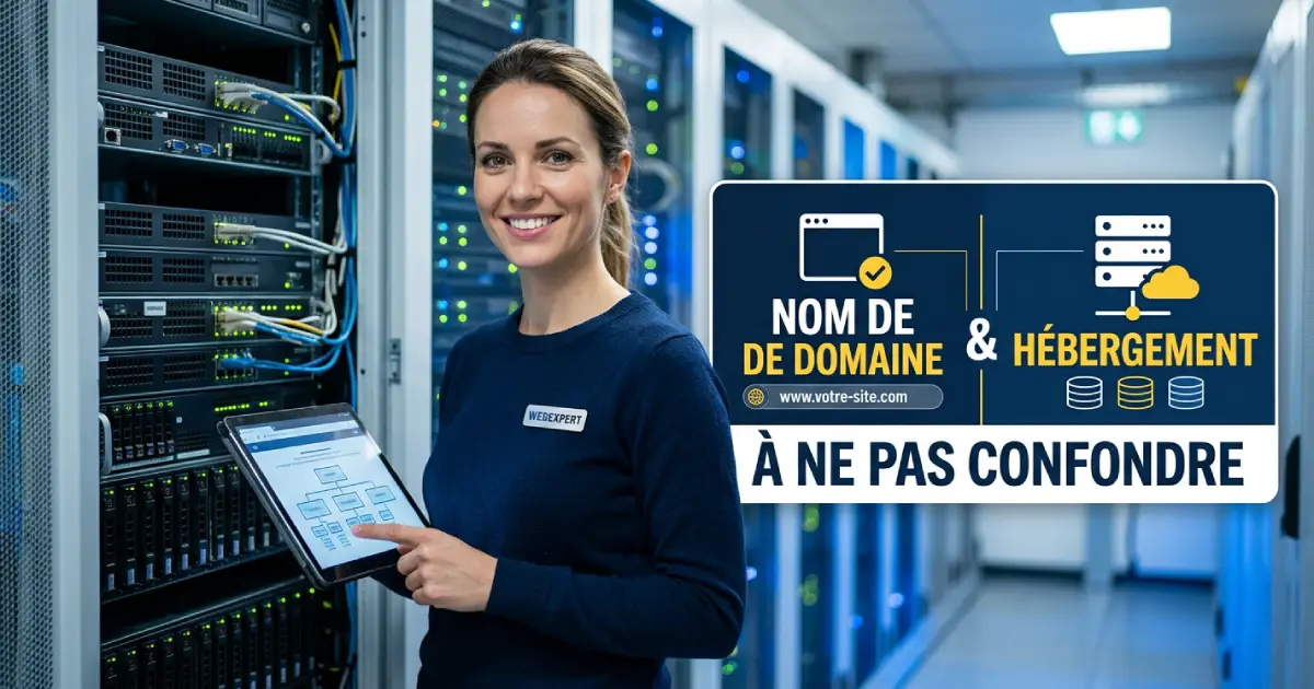 Nom de domaine et hébergement : à ne pas confondre