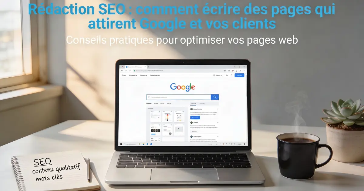 Rédaction SEO : comment écrire des pages qui attirent Google et vos clients