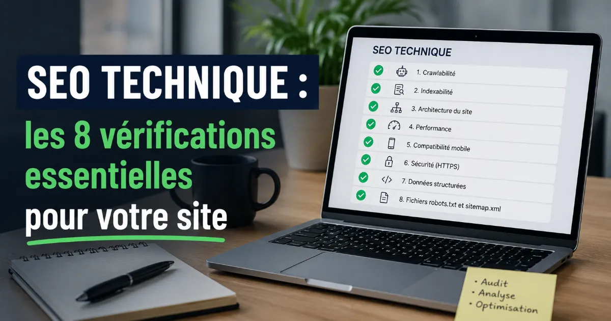 SEO technique : ce qui compte vraiment pour un artisan