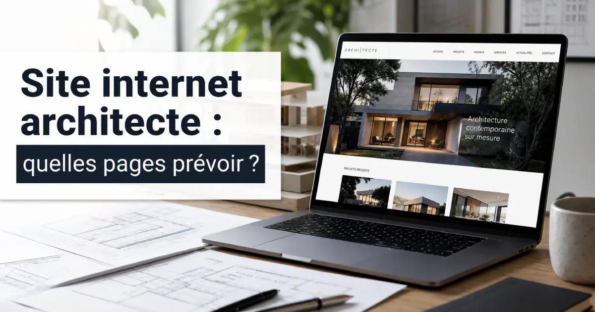 Un site internet d'architecte qui décroche des projets : quelles pages prévoir ?