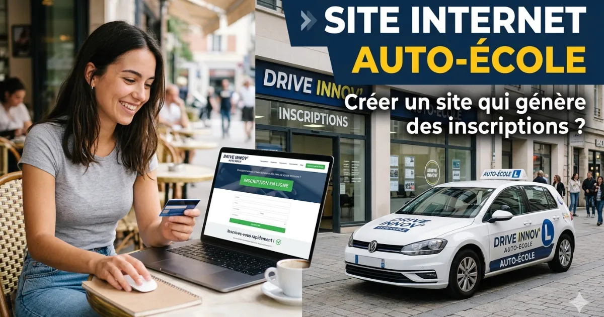 Site internet auto-école : comment créer un site qui génère des inscriptions ?