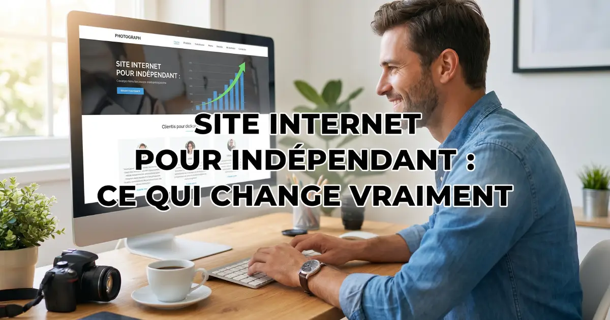 Site internet pour auto-entrepreneur : ce qui change vraiment
