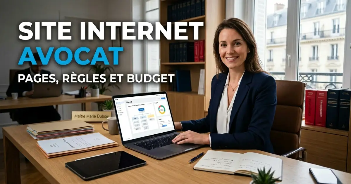 Créer un site pour son cabinet&nbsp;: ce qu'un avocat doit vraiment savoir