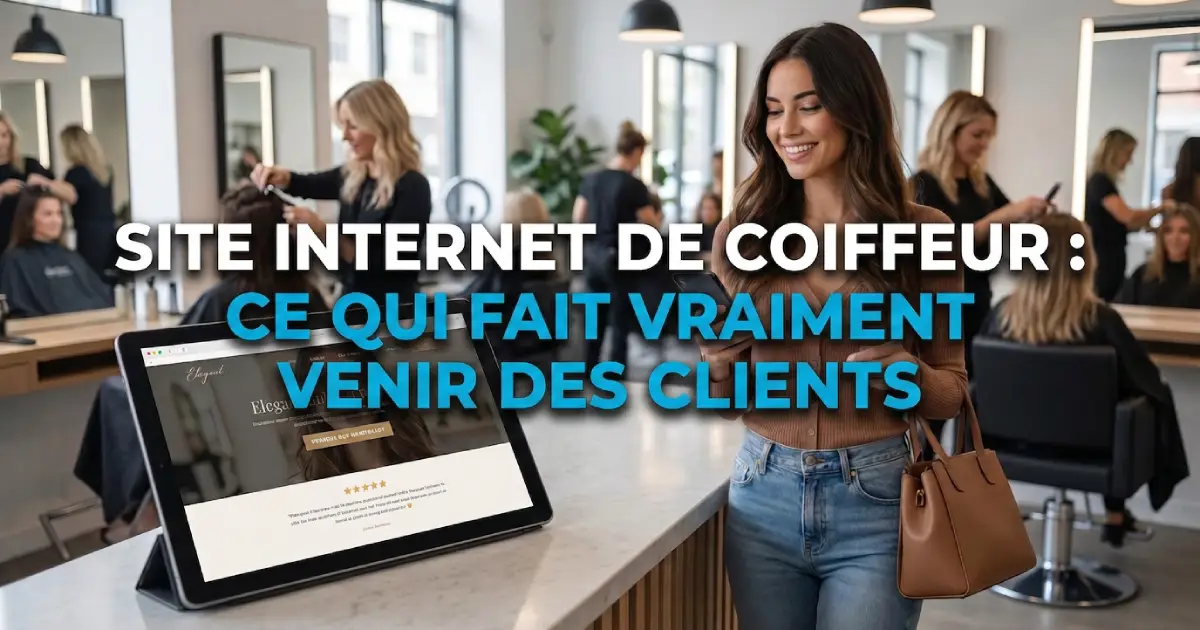 Site internet de coiffeur&nbsp;: ce qui fait vraiment venir des clients
