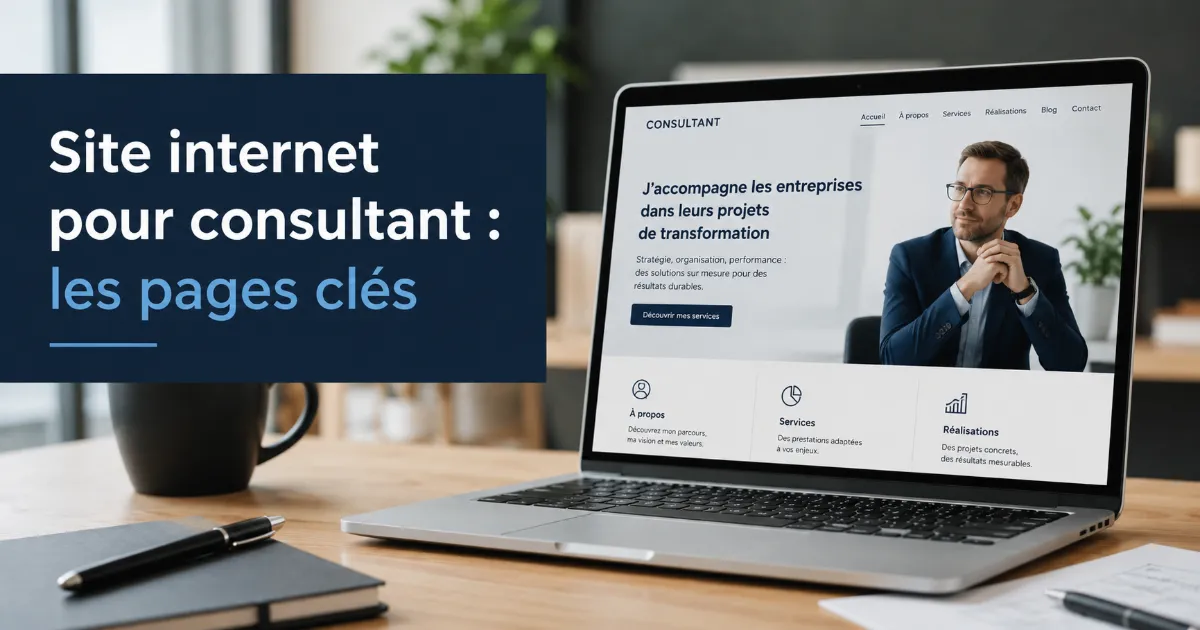 Site internet pour consultant&nbsp;: pourquoi le vôtre fait (ou rate) vos prochaines missions