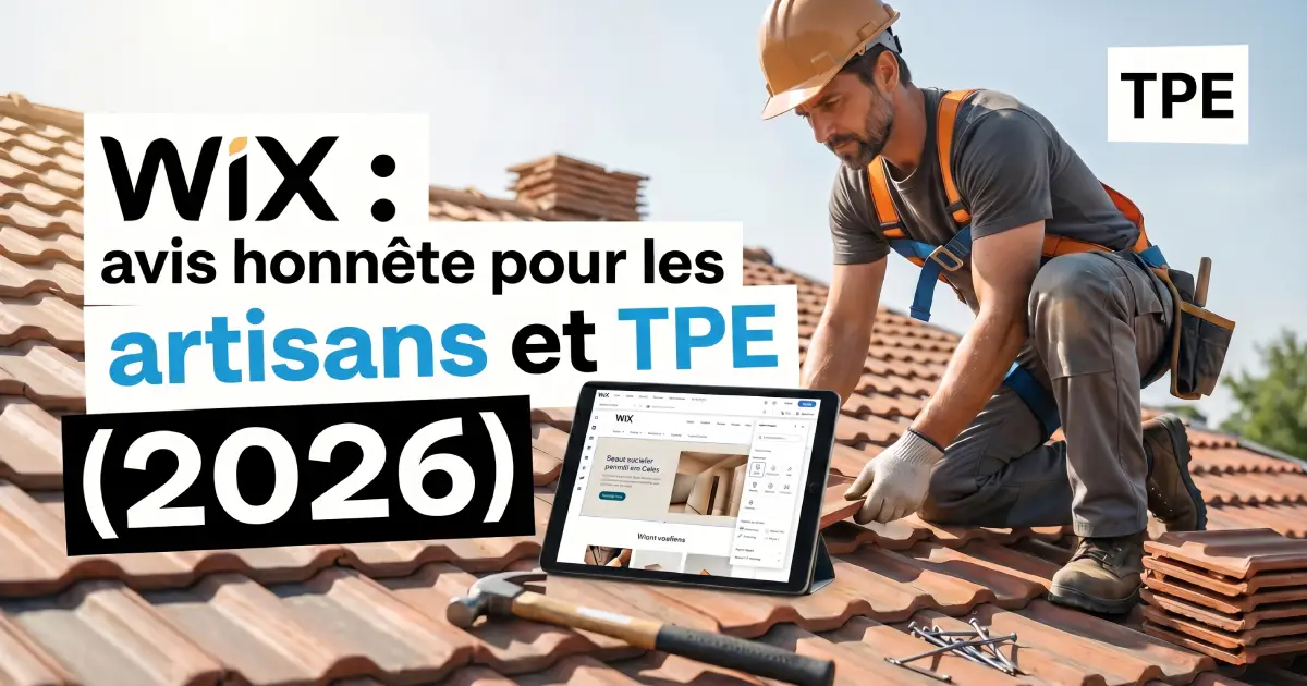 Wix avis honnête 2026 : ce que les artisans doivent savoir